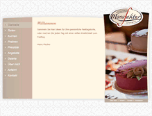 Tablet Screenshot of festtagstortenmanufaktur.de